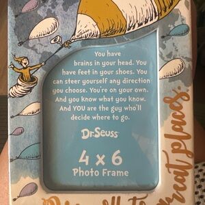 Dr. Seuss “Oh, the Places You’ll Go!” 4x6 Photo Frame